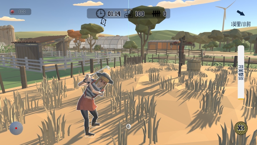《Urban Golf: Hot Dog Edition》demo 游戏截图 8